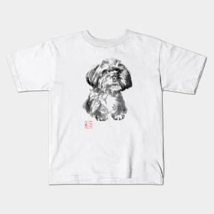 petit chien Kids T-Shirt